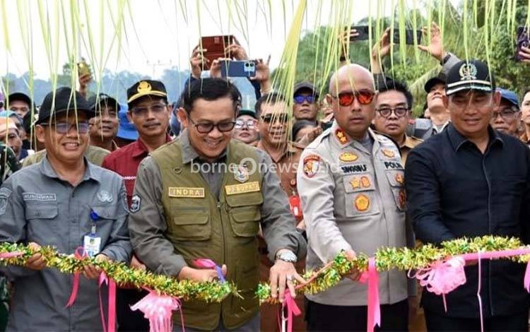 Jembatan Bailey dan Jembatan Tawan Jaya Barito Utara untuk Perkuat Konektivitas Wilayah