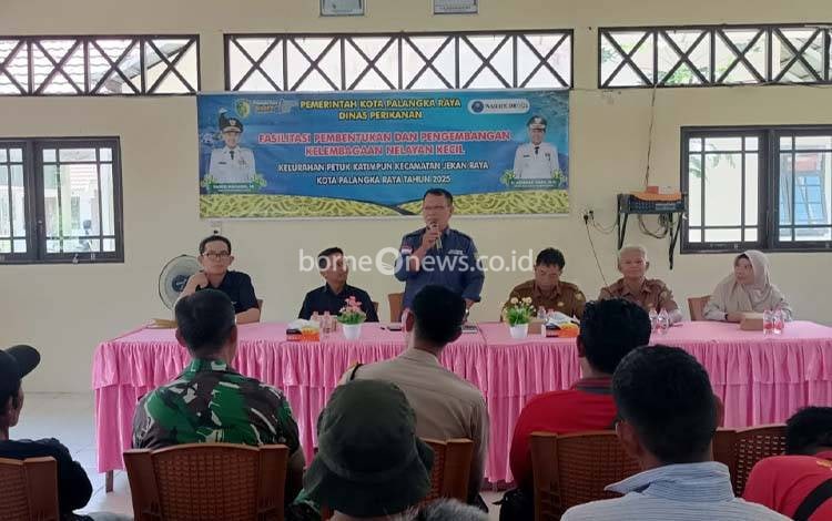 Dinas Perikanan Palangka Raya Dorong Penguatan Kelembagaan Nelayan Kecil untuk Kesejahteraan