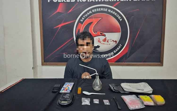 Simpan Sabu, Pria ini Ditangkap Polres Kobar