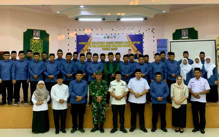 Dewan Hakim dan Panitera MTQH XIII 2025 Kabupaten Pulang Pisau Dilantik