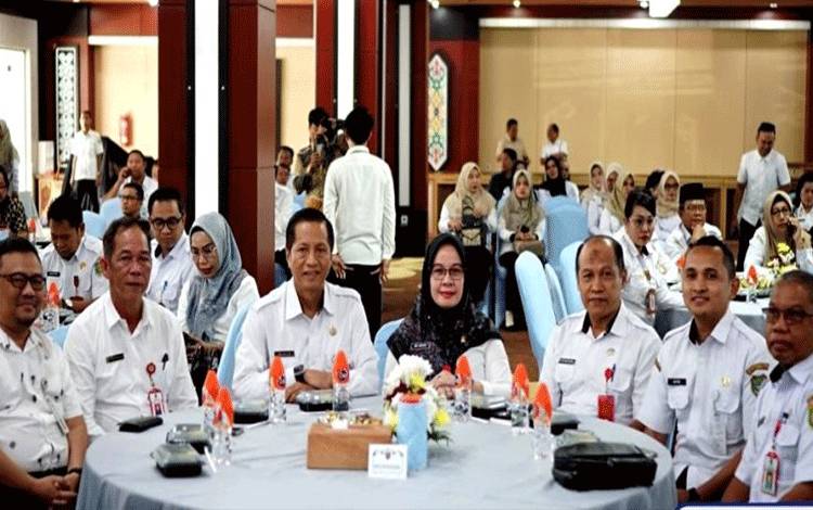 Sekda Barito Utara Hadiri Penandatanganan Komitmen Bersama ASN Corpu