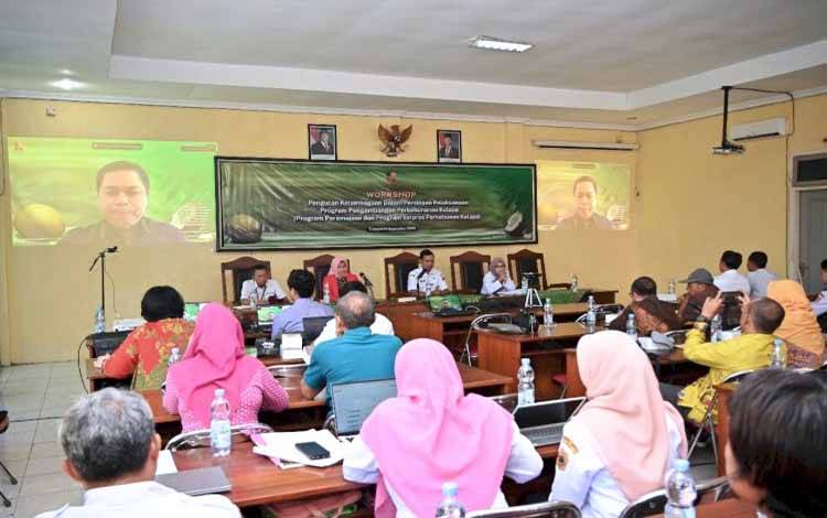 Workshop Penguatan Kelembagaan Dorong Peremajaan dan Mekanisasi Perkebunan Kelapa