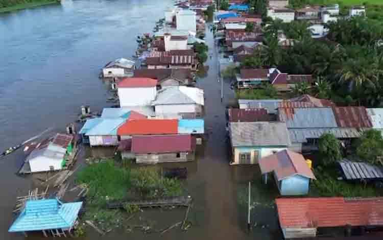 Hampir 2 Pekan Desa Hanjalipan Terdampak Banjir