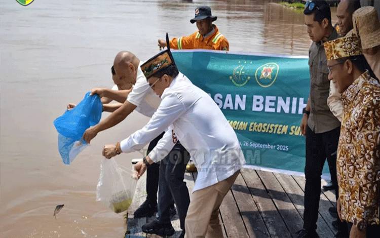 Ketua DPRD Palangka Raya Hadiri Kunjungan JAM Intelijen Kejaksaan RI di Sungai Kahayan