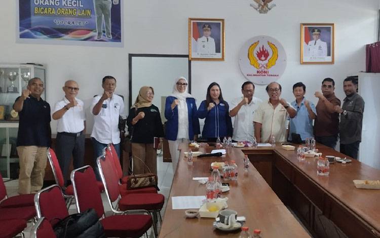 KONI Kalteng Gandeng Dunia Usaha untuk Pembinaan Atlet