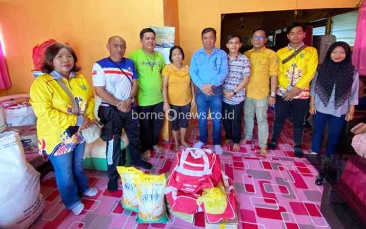 Dinsos Barito Selatan Kirim Bantuan Korban Longsor Sungai Barito