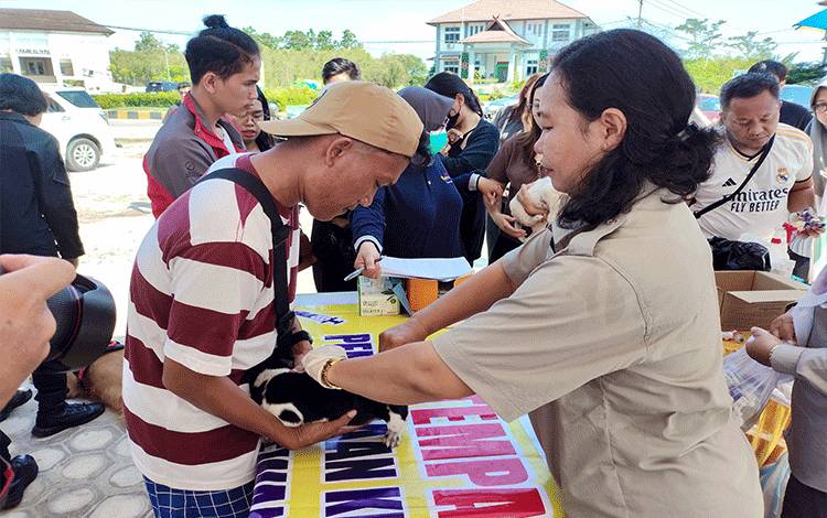 PDHI Kalteng Dorong Aksi Komunitas Cegah Rabies Lewat Vaksinasi dan Edukasi