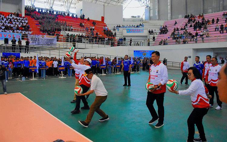 Pemprov Kalteng Apresiasi Turnamen Voli Kapolda Cup 2025