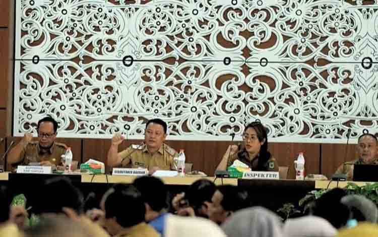 Tindak Lanjut Evaluasi KPK, Pemkab Kapuas Gelar Rakor Perbaikan Tata Kelola Pemerintahan