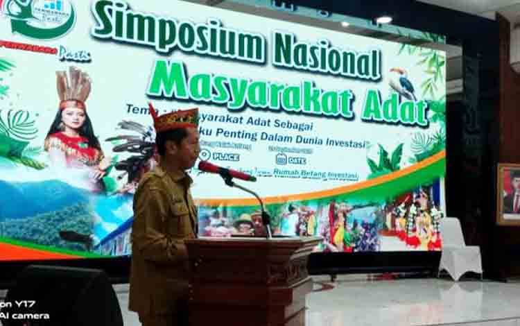 Pj Bupati Barito Utara Tegaskan Pentingnya Peran Masyarakat Adat dalam Dunia Investasi