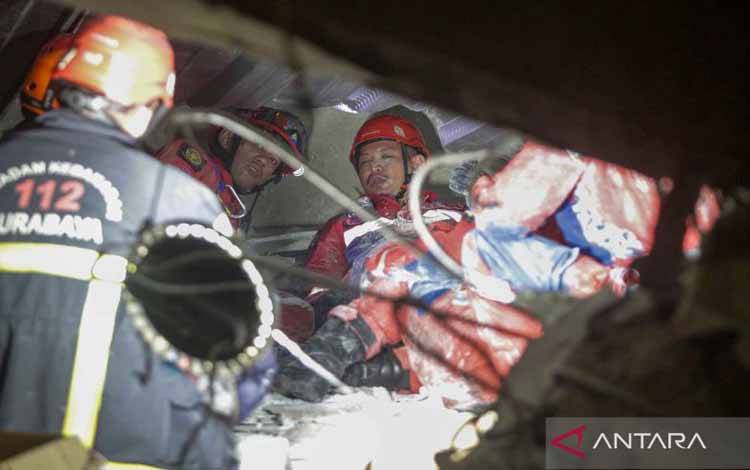 Satu Santri Meninggal Akibat Musala Ponpes Ambruk di Sidoarjo