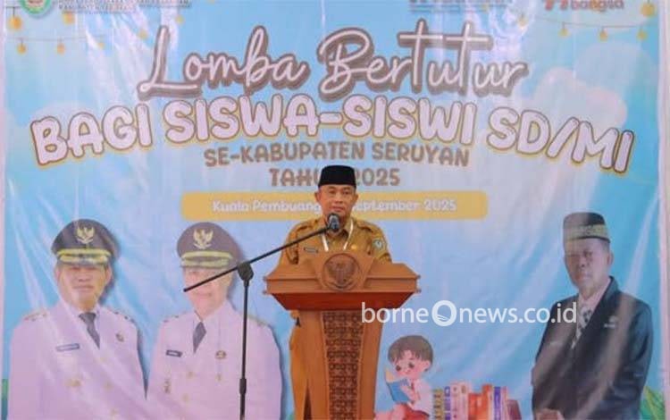 Pemkab Seruyan Gelar Lomba Bertutur Siswa SD/MI Tingkat Kabupaten