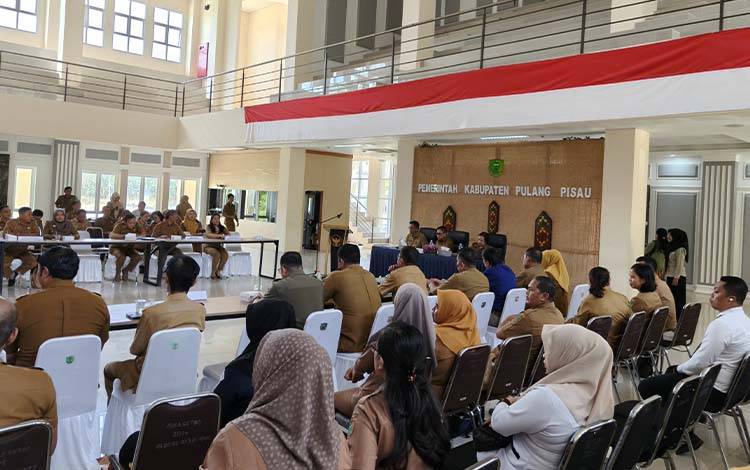 Pemkab Pulang Pisau Rapat Pimpinan TEPRA Triwulan III 2025
