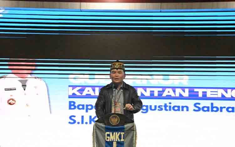 Gubernur Kalteng Tegaskan Kontribusi Nyata GMKI
