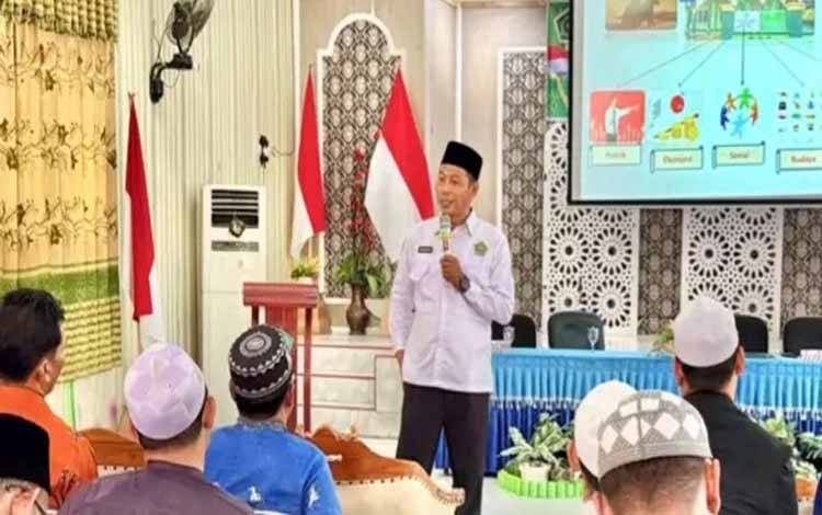 Kemenag Kapuas Tekankan dan Kembangkan Fungsi Masjid tak Sekedar Tempat Ibadah