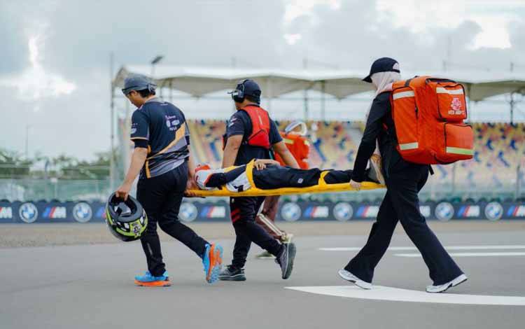 Tim Medis Latihan Intensif Jelang MotoGP Indonesia 2025