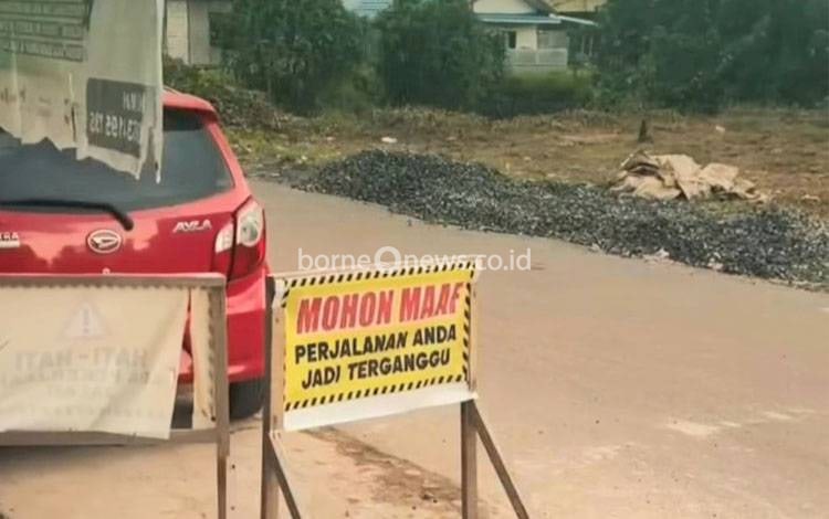 Perbaikan Jalan Garuda Selat Barat Kapuas Mulai Terealisasi