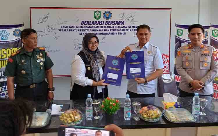 Pemkab Kotim Serahkan Aset untuk Dukung Operasional BNNK