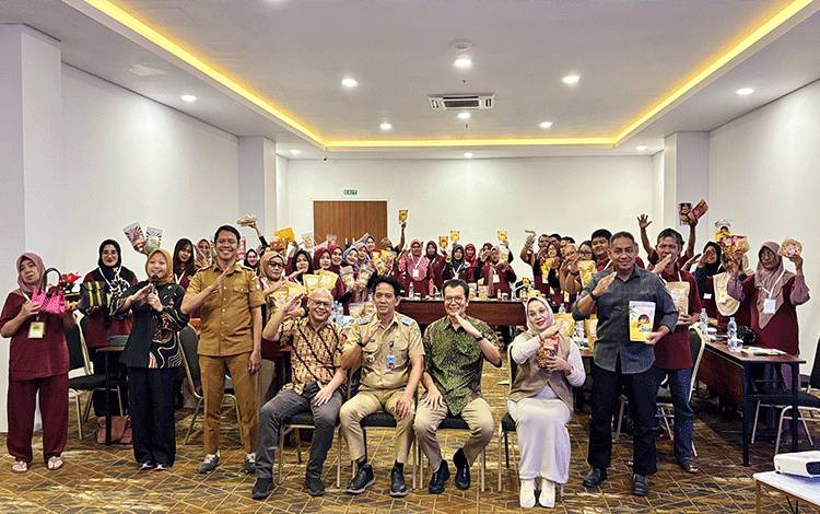Sebanyak 40 pelaku usaha UKM dari Kabupaten Ketapang, Kalimantan Barat, dilibatkan dalam kegiatan workshop Usaha Kecil Menengah dan Koperasi atau UKMK Sawit. (FOTO: Istimewa)