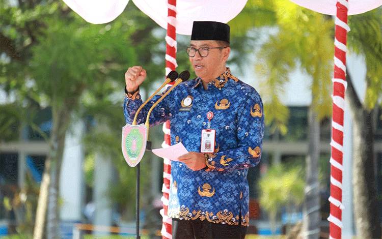 Pj Sekda Kalteng Harapkan Prestasi Kontingen di PORNAS XVII KORPRI