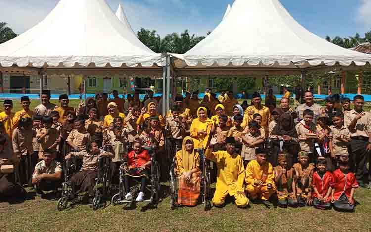 Dari Ziarah ke Ajangsana SLB Negeri 2 Pangkalan Bun, Peringatan HUT ke-66 Kobar Penuh Makna