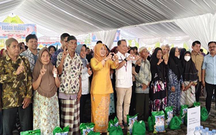 Pasar Murah Kalteng Berkah Kalteng Maju, Siapkan 2 Ribu Paket Untuk Warga Mendawai