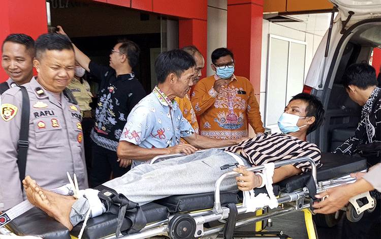 Camat Kahayan Hilir Berharap Sinergi Lintas Dinas Solid dalam Penanganan Orang Terlantar