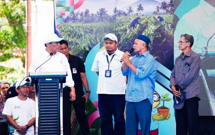 Mentan Tegaskan Pemerintah Komitmen Jaga Kesejahteraan Petani