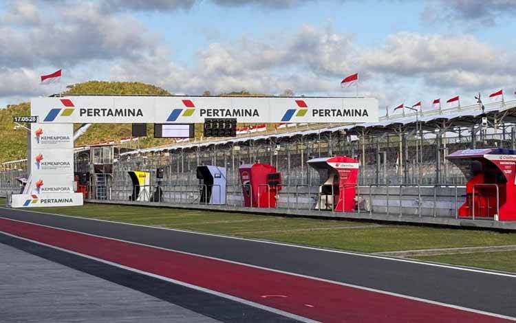 Situasi Pertamina Mandalika International Circuit, Lombok, Nusa Tenggara Barat, Kamis (02/10/2025). (ANTARA/FAJAR SATRIYO)