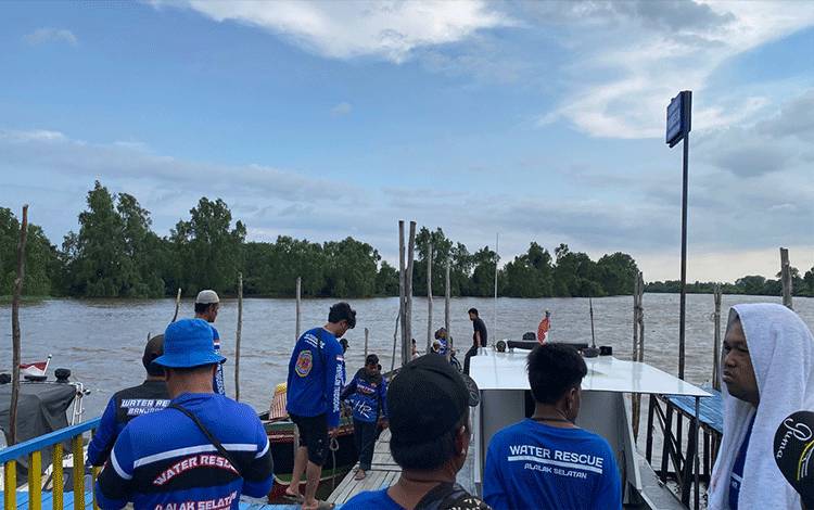Operasi Water Rescue Dilakukan demi Cari Buruh Tenggelam di Sungai Barito