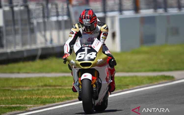 Mario Aji Masih Kesulitan di Latihan Bebas 2 Moto2 Indonesia