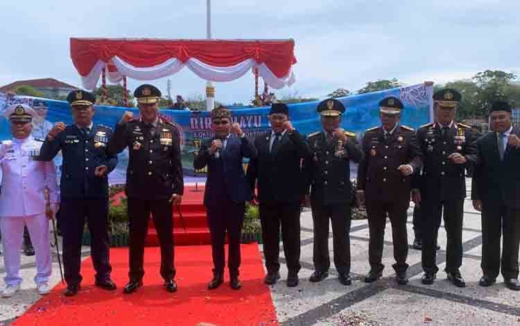 Gubernur Berharap TNI Terus Maju Wujudkan Kalteng Berkah dan Indonesia Emas