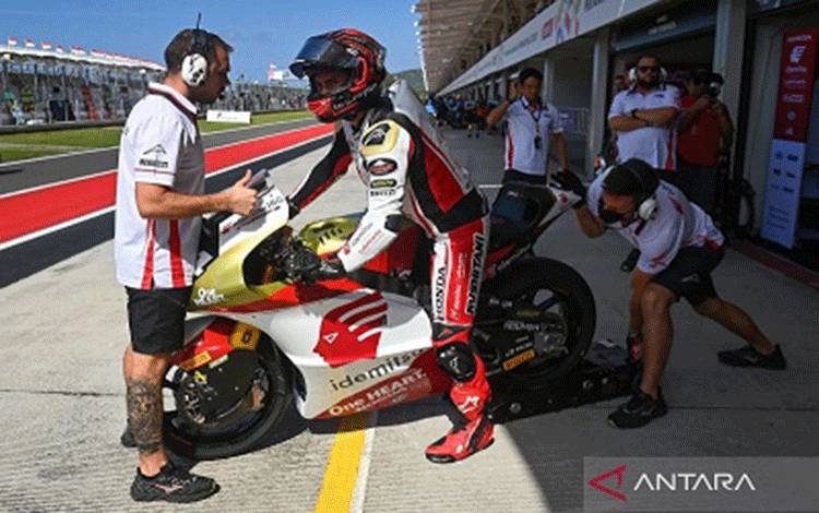 Mario Aji Finis di Posisi 20 Moto2 Indonesia 2025