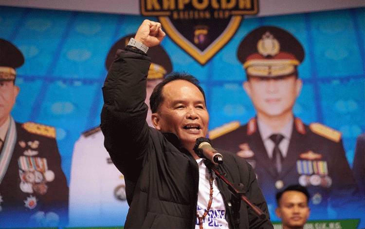 Tutup Kapolda Cup, Gubernur Kalteng Tegaskan Olahraga Jadi Pemersatu Bangsa