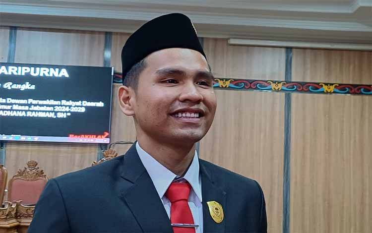 Ramadhana Rahman Siap Emban Tugas di Komisi III dan Banmus DPRD Kotim