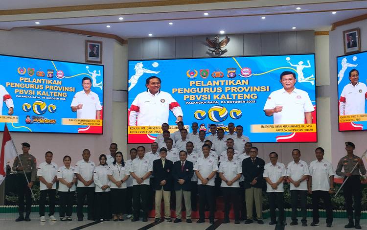 Kapolda Kalteng Siap Lakukan Pembinaan Boli Voli di Daerah