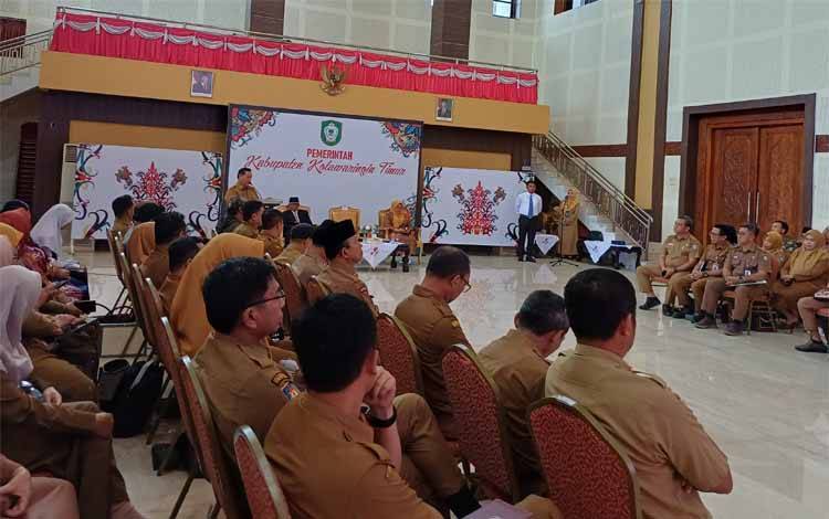 Bupati Kotim Tekankan Komitmen Pencegahan Korupsi dan Tata Kelola Pemerintahan yang Akuntabel