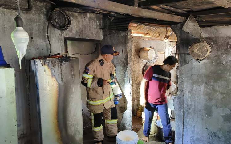 Warung Makan Khas Kediri di Palangka Raya Nyaris Terbakar Akibat Tabung Gas Bocor