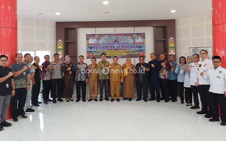Pemkab Kotim Teken Perjanjian Kerja Sama untuk Perkuat Layanan Mal Pelayanan Publik