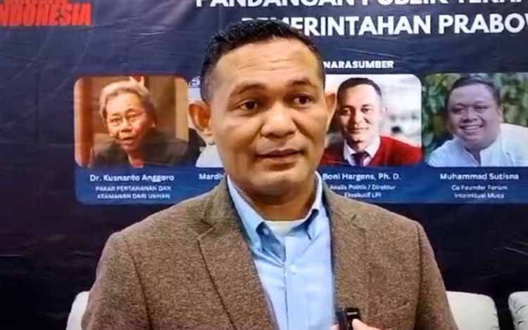 Pengamat politik Boni Hargens. ANTARA/HO-Dokumentasi Pribadi