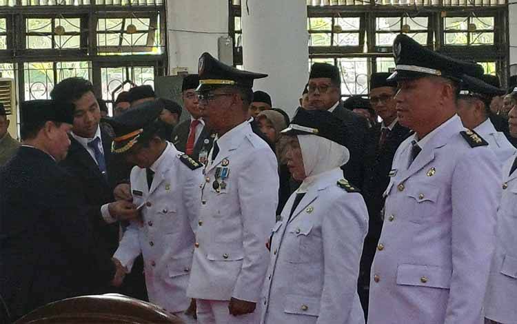 Bupati Kotim Lantik Empat Camat, Berikut Daftarnya