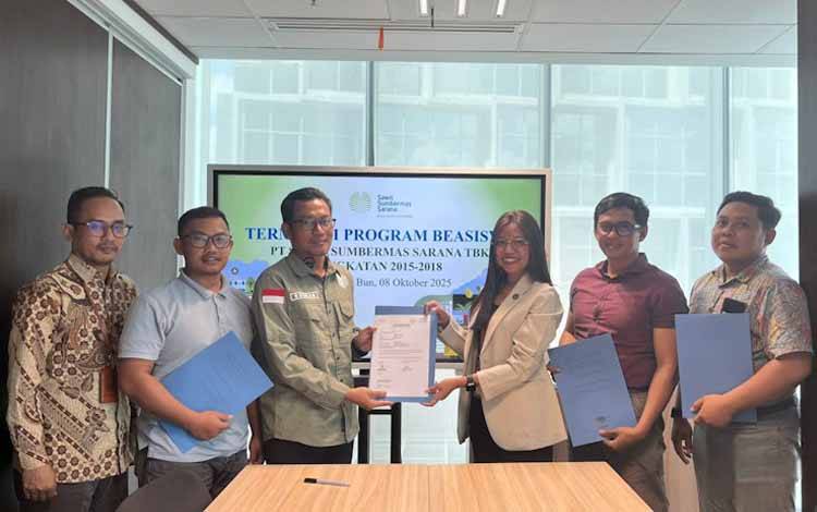 PT SSMS Tbk Gelar Terminasi Program Beasiswa 2025 untuk Cetak SDM Unggul dari Masyarakat Lokal