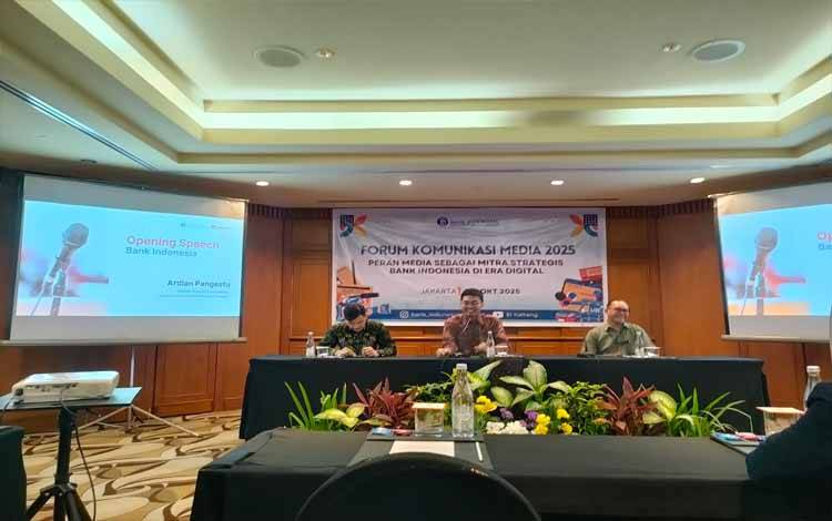 BI Kalteng Gelar Forum Komunikasi Media di Jakarta, Soroti Peran Strategis Media di Era Digital