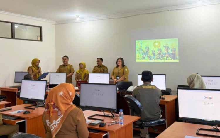 BKPSDM Palangka Raya Gelar Asesmen Pendidikan Lanjutan untuk PNS