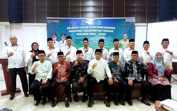 10 Nama Lolos Seleksi Akhir Calon Pimpinan BAZNAS Kalteng, Berikut Daftarnya
