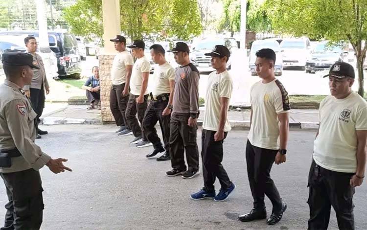 Peningkatan Profesionalisme Satpam RSUD Kapuas Lewat Pelatihan Fisik Rutin