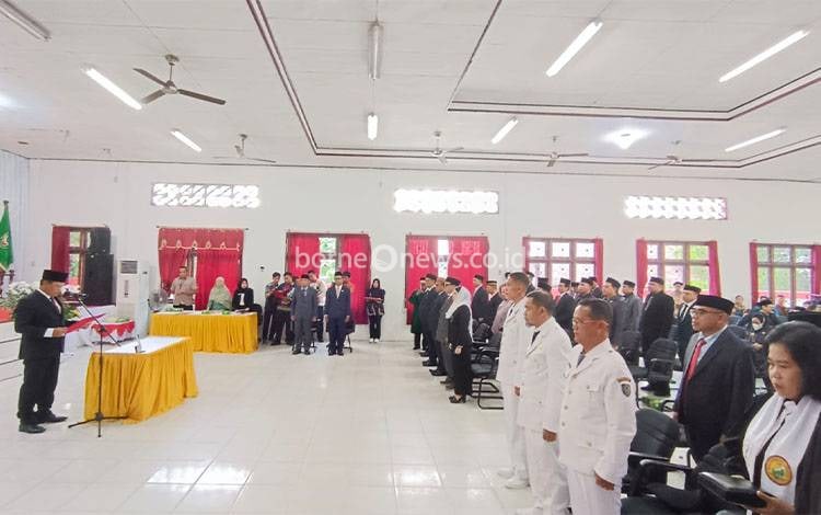 Bupati Seruyan Pejabat Struktural, Tegaskan Pentingnya Tata Kelola Pemerintahan Profesional