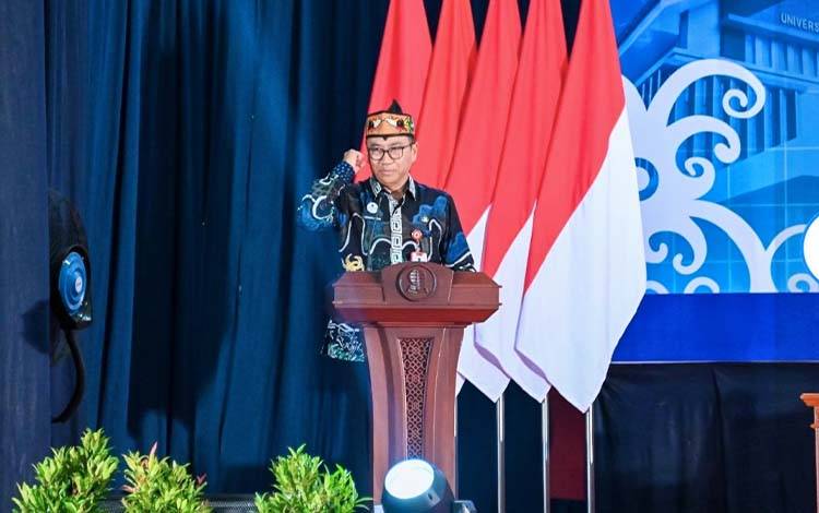 Gubernur Kalteng Harap Wisudawan Universitas Terbuka Jadi Agen Perubahan Pembangunan Daerah