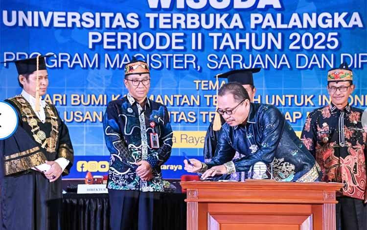 Wakil Rektor II Universitas Terbuka Palangka Raya Tegaskan Sinergi Program Satu Rumah Satu Sarjana