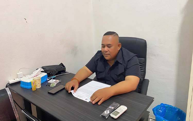 Polres Barito Utara Tahan Kades Gandring Tersangkut Kasus Korupsi